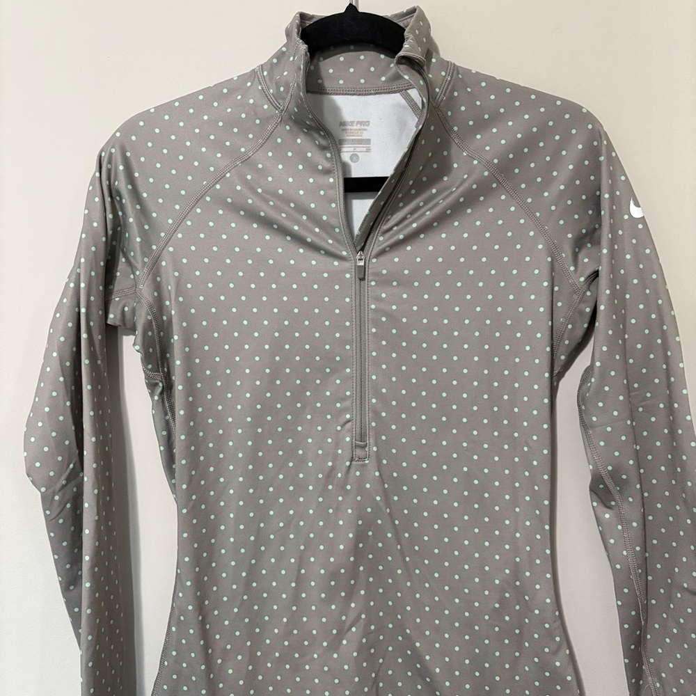 Womens Nike Pro Hyperwarm Dri-Fit ½ Zip Pullover S
